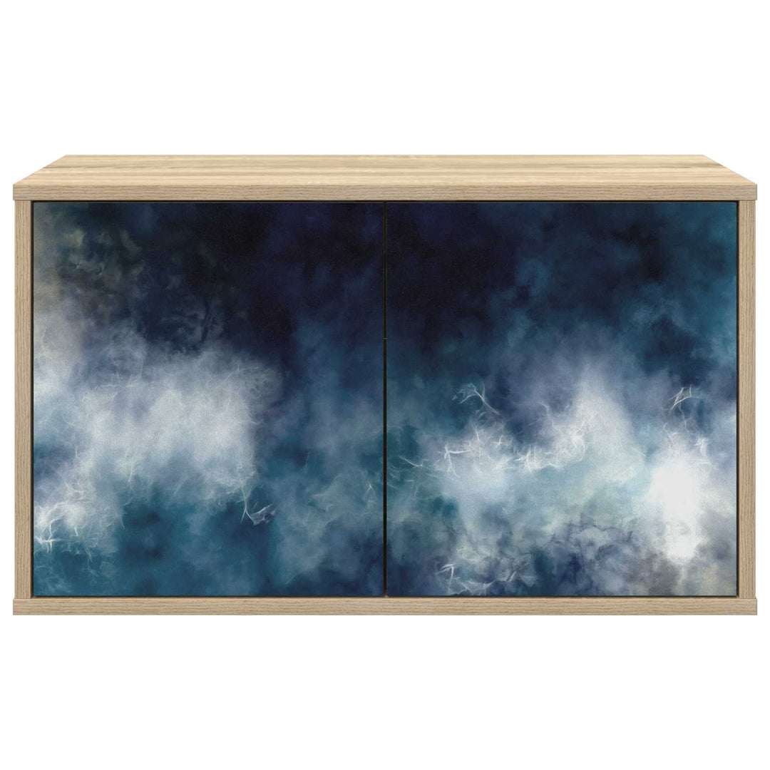 Væghængt TV Skab RAALTE 69 x 33 x 40 cm Sonoma-eg