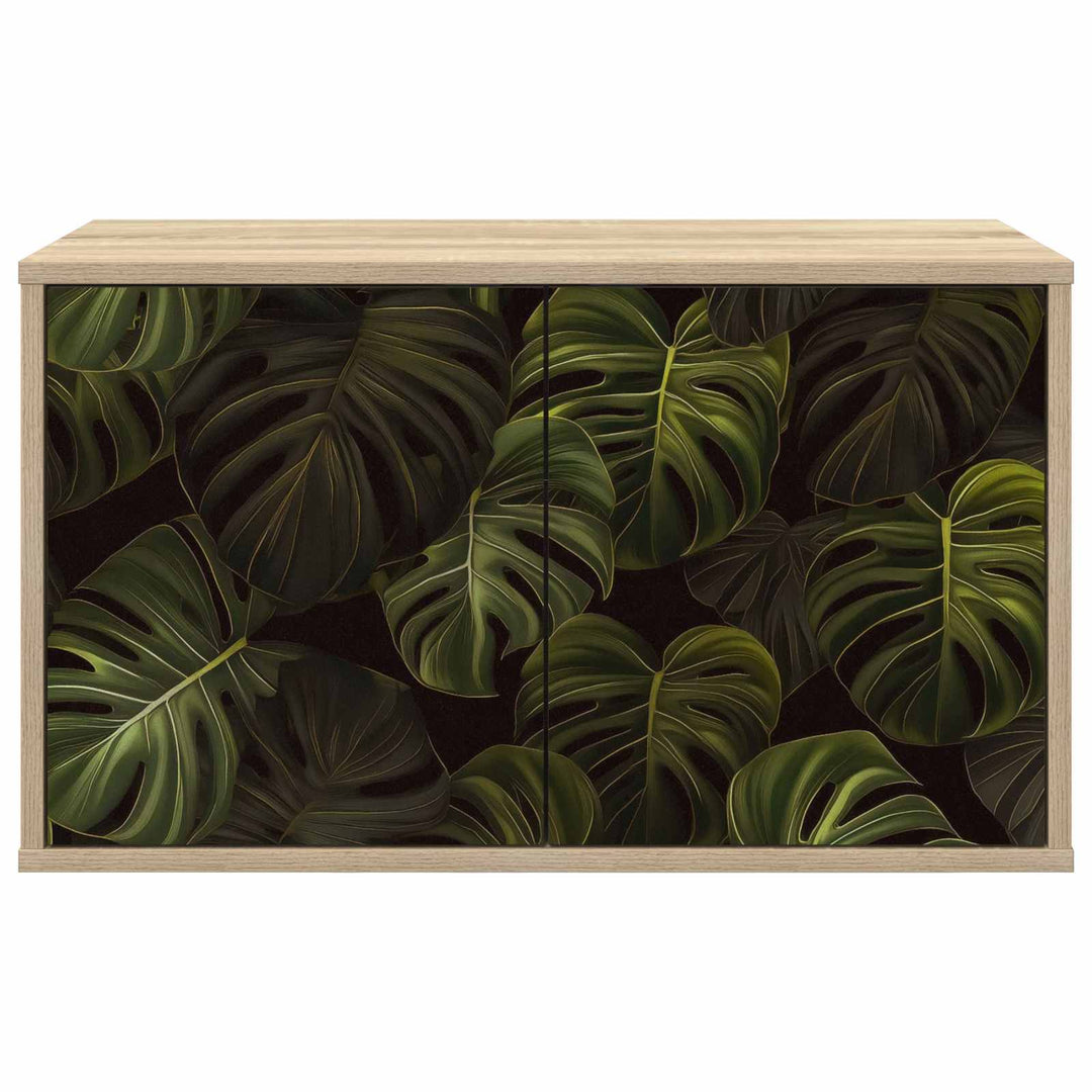 Væghængt TV Skab ELBURG 69 x 33 x 40 cm Sonoma-eg