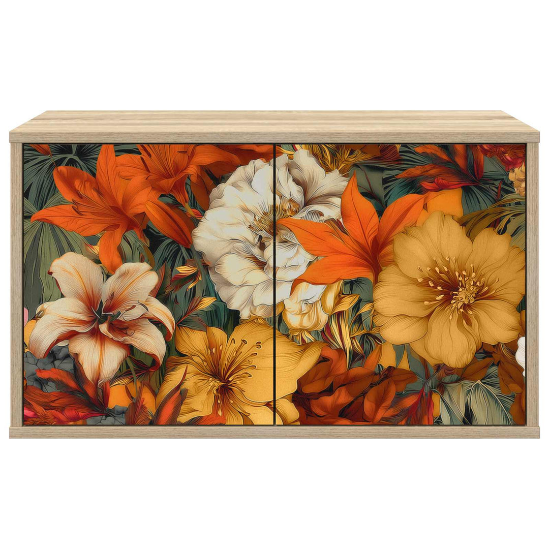 Væghængt TV Skab GENNEP 69 x 33 x 40 cm Sonoma-eg