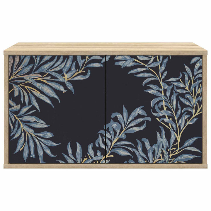 Væghængt TV Skab DOKKUM 69 x 33 x 40 cm Sonoma-eg