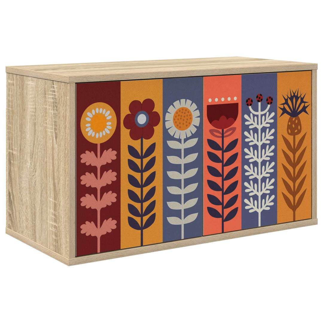 Væghængt TV Skab ESSEN 69 x 33 x 40 cm Sonoma-eg