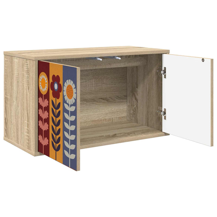 Væghængt TV Skab ESSEN 69 x 33 x 40 cm Sonoma-eg