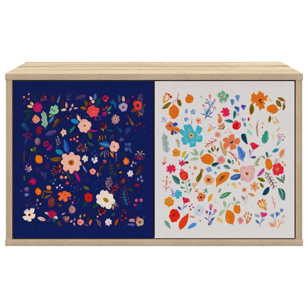 Væghængt TV Skab MAINZ 69 x 33 x 40 cm Sonoma-eg