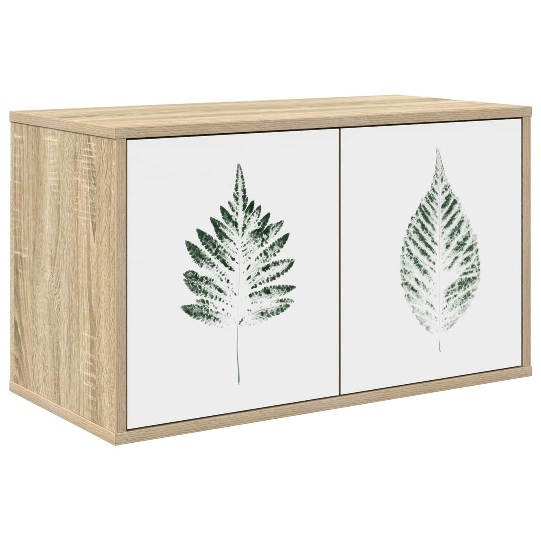 Væghængt TV Skab HANAU 69 x 33 x 40 cm Sonoma-eg