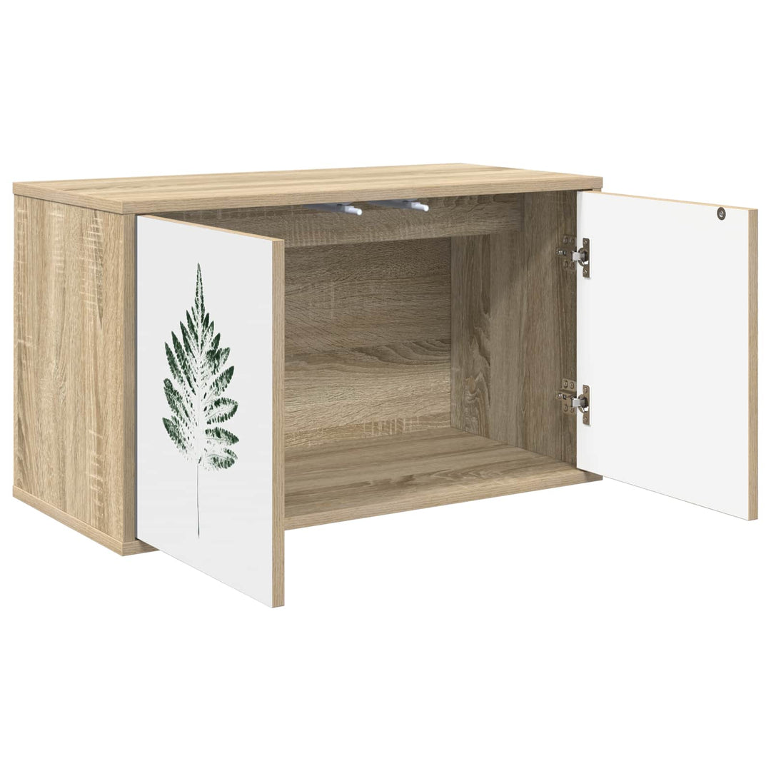 Væghængt TV Skab HANAU 69 x 33 x 40 cm Sonoma-eg