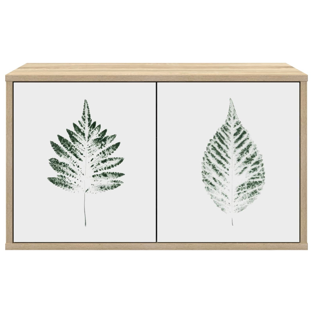 Væghængt TV Skab HANAU 69 x 33 x 40 cm Sonoma-eg