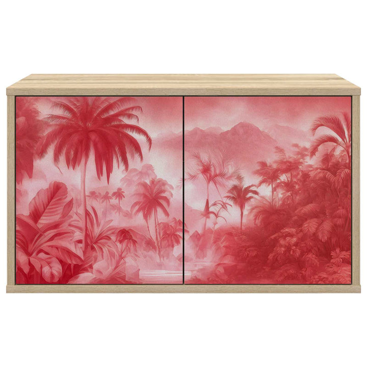 Væghængt TV Skab AACHEN 69 x 33 x 40 cm Sonoma-eg