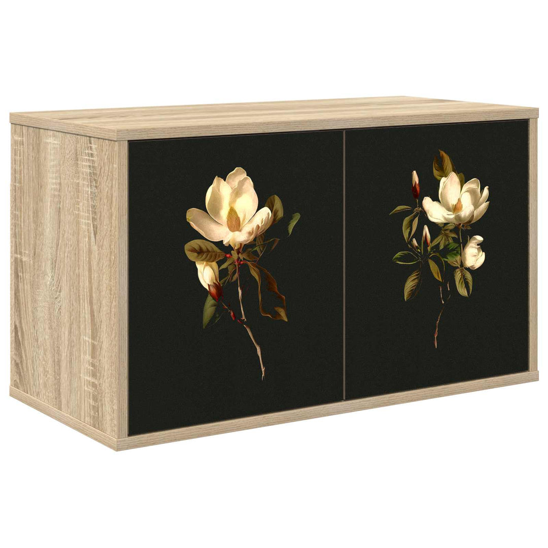 Væghængt TV Skab BREMEN 69 x 33 x 40 cm Sonoma-eg