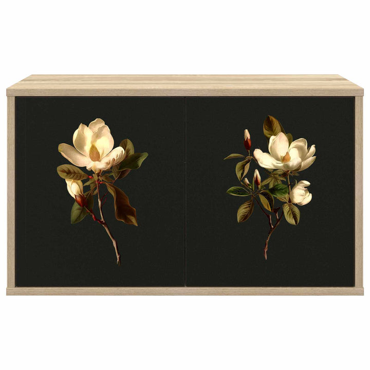 Væghængt TV Skab BREMEN 69 x 33 x 40 cm Sonoma-eg