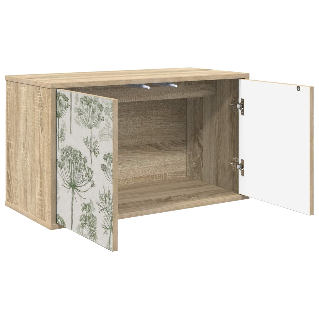 Væghængt TV Skab GOTHA 69 x 33 x 40 cm Sonoma-eg