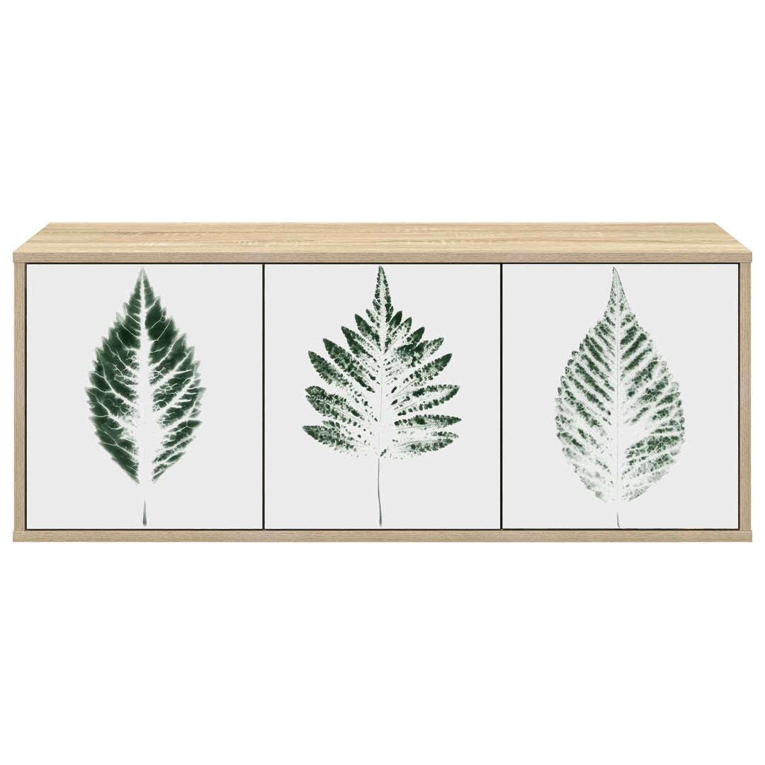 Væghængt TV Skab HANAU 102 x 33 x 40 cm Sonoma-eg