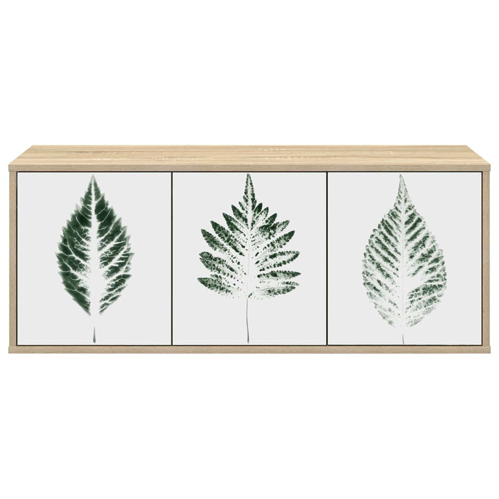 Væghængt TV Skab HANAU 102 x 33 x 40 cm Sonoma-eg