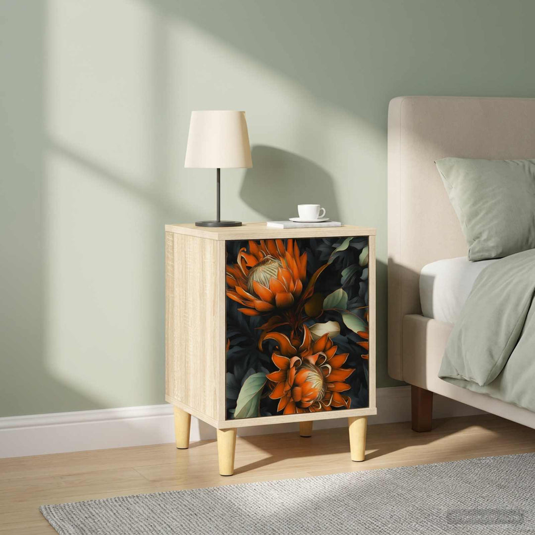 Natskab LOCHEM 2 stk. Sonoma-eg 36 x 33 x 50 cm Konstrueret træ