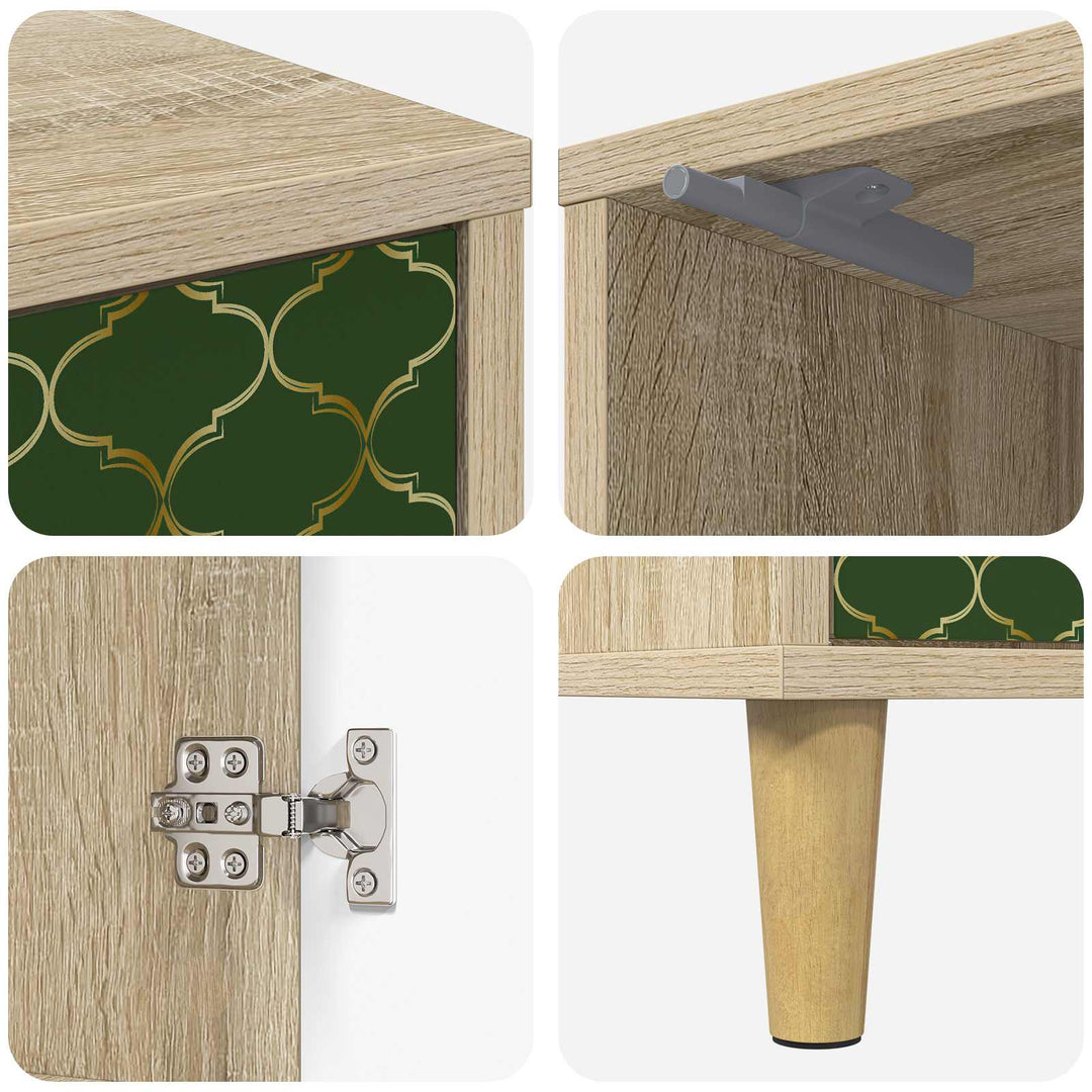Natskab GELEEN Sonoma-eg 36 x 33 x 50 cm Konstrueret træ