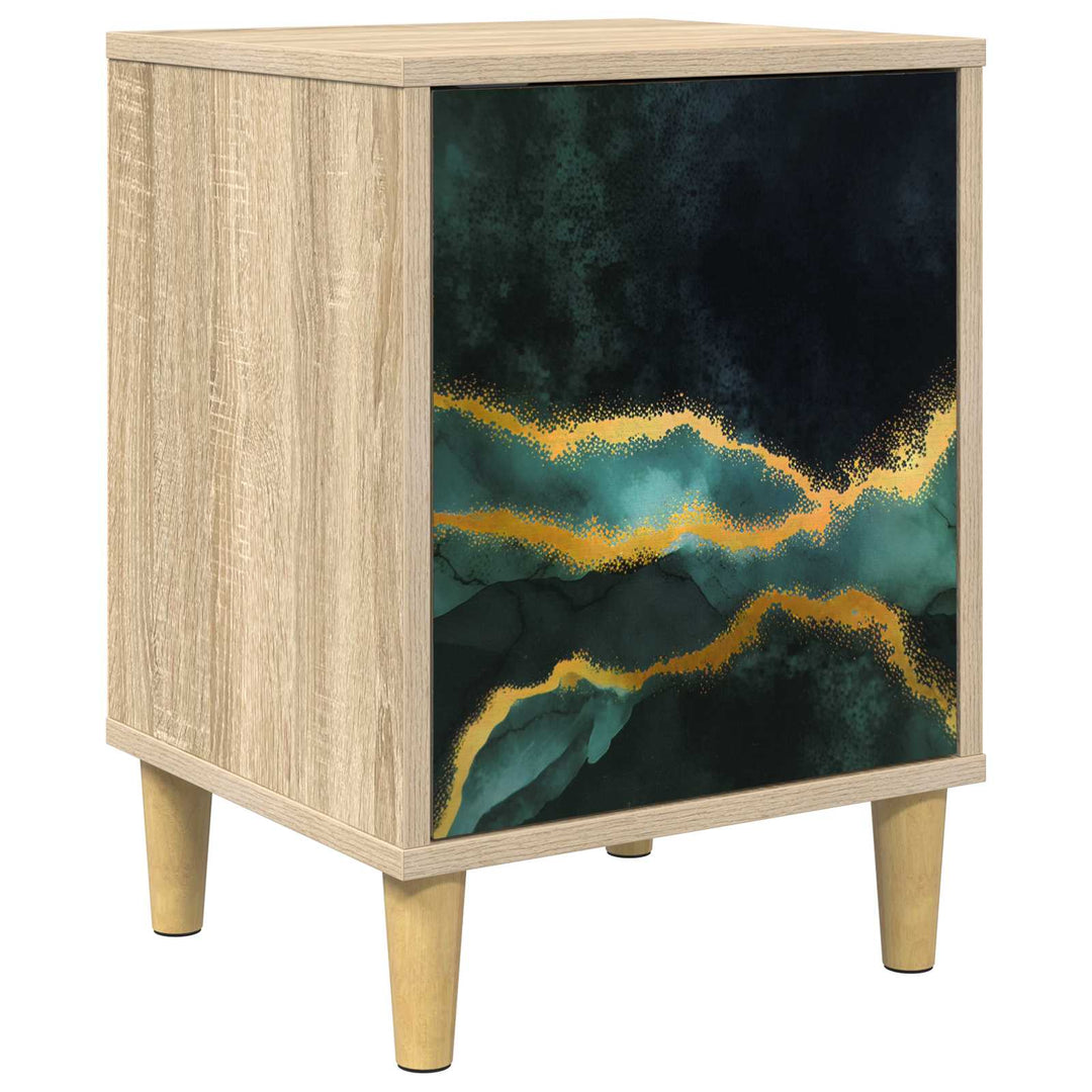 Natskab WIJHE Sonoma-eg 36 x 33 x 50 cm Konstrueret træ