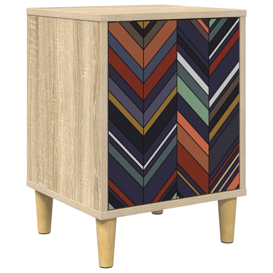 Natskab OMMEN Sonoma-eg 36 x 33 x 50 cm Konstrueret træ