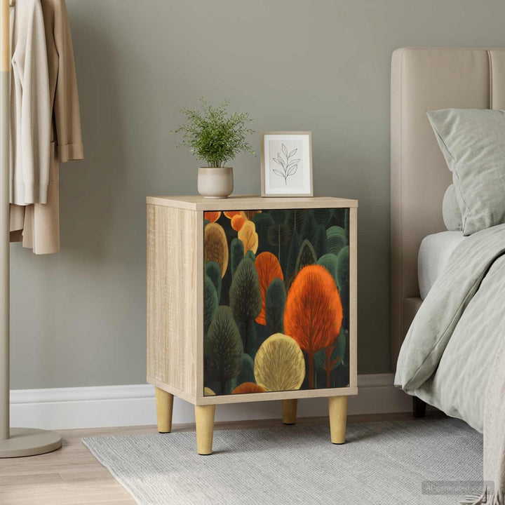 Natskab ZAANDAM Sonoma-eg 36 x 33 x 50 cm Konstrueret træ