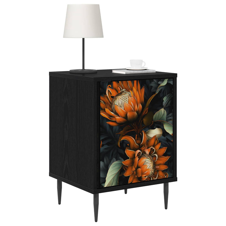 Natskab LOCHEM Sort eg 36 x 33 x 51 cm Konstrueret træ