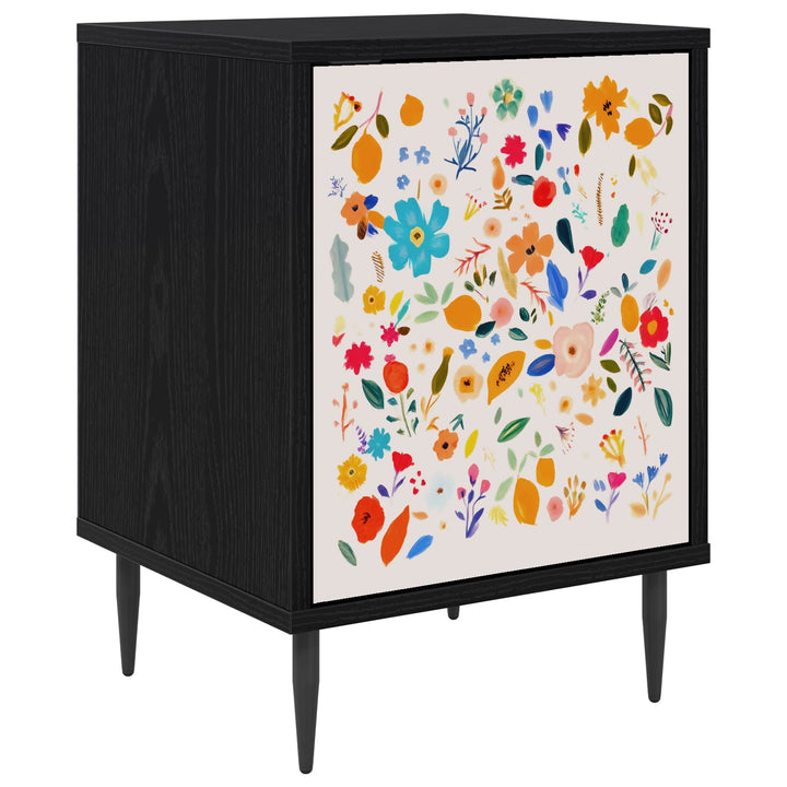 Natskab MAINZ Sort eg 36 x 33 x 51 cm Konstrueret træ
