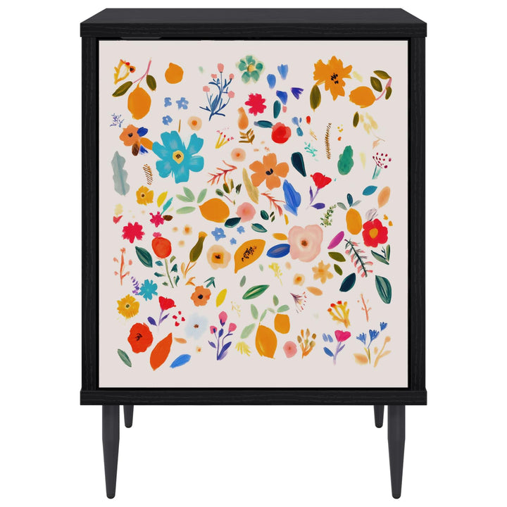 Natskab MAINZ Sort eg 36 x 33 x 51 cm Konstrueret træ