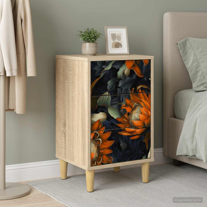 Natskab LOCHEM Sonoma-eg 36 x 33 x 60 cm Konstrueret træ