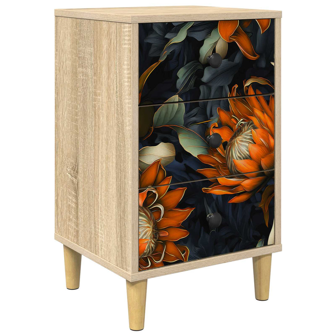 Natskab LOCHEM Sonoma-eg 36 x 33 x 60 cm Konstrueret træ