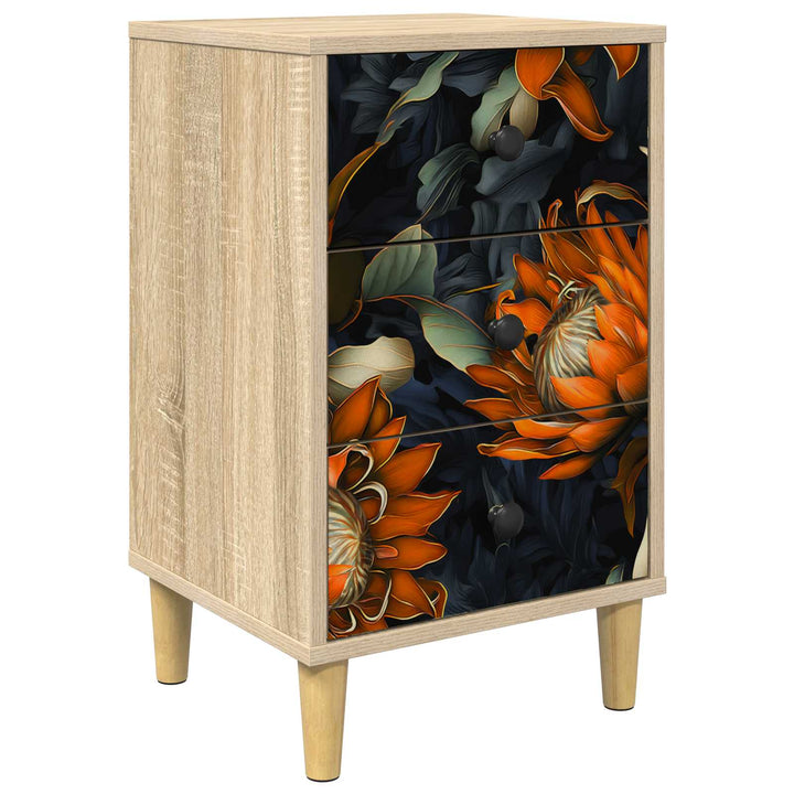 Natskab LOCHEM Sonoma-eg 36 x 33 x 60 cm Konstrueret træ