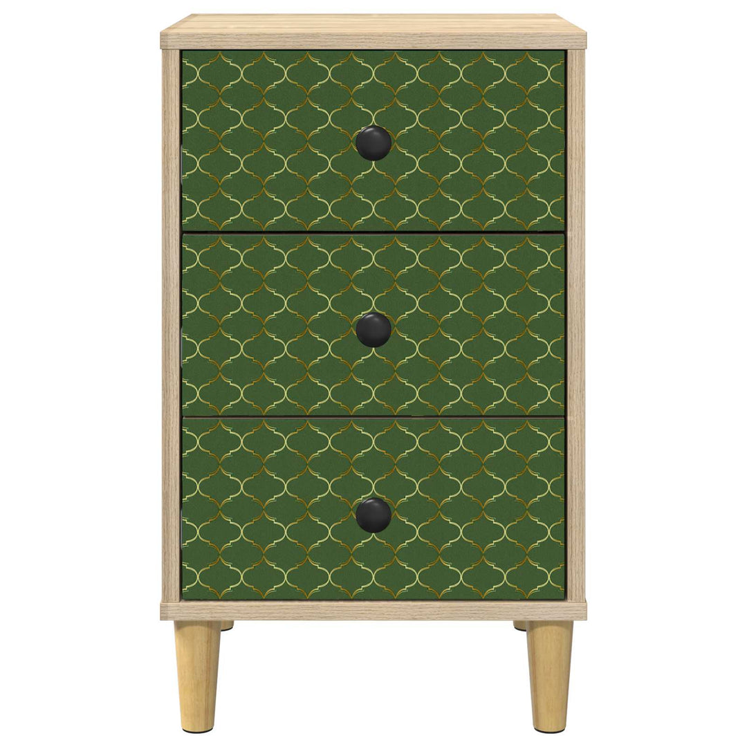 Natskab GELEEN 2 stk. Sonoma-eg 36 x 33 x 60 cm Konstrueret træ