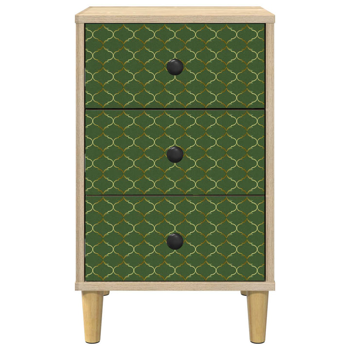 Natskab GELEEN 2 stk. Sonoma-eg 36 x 33 x 60 cm Konstrueret træ