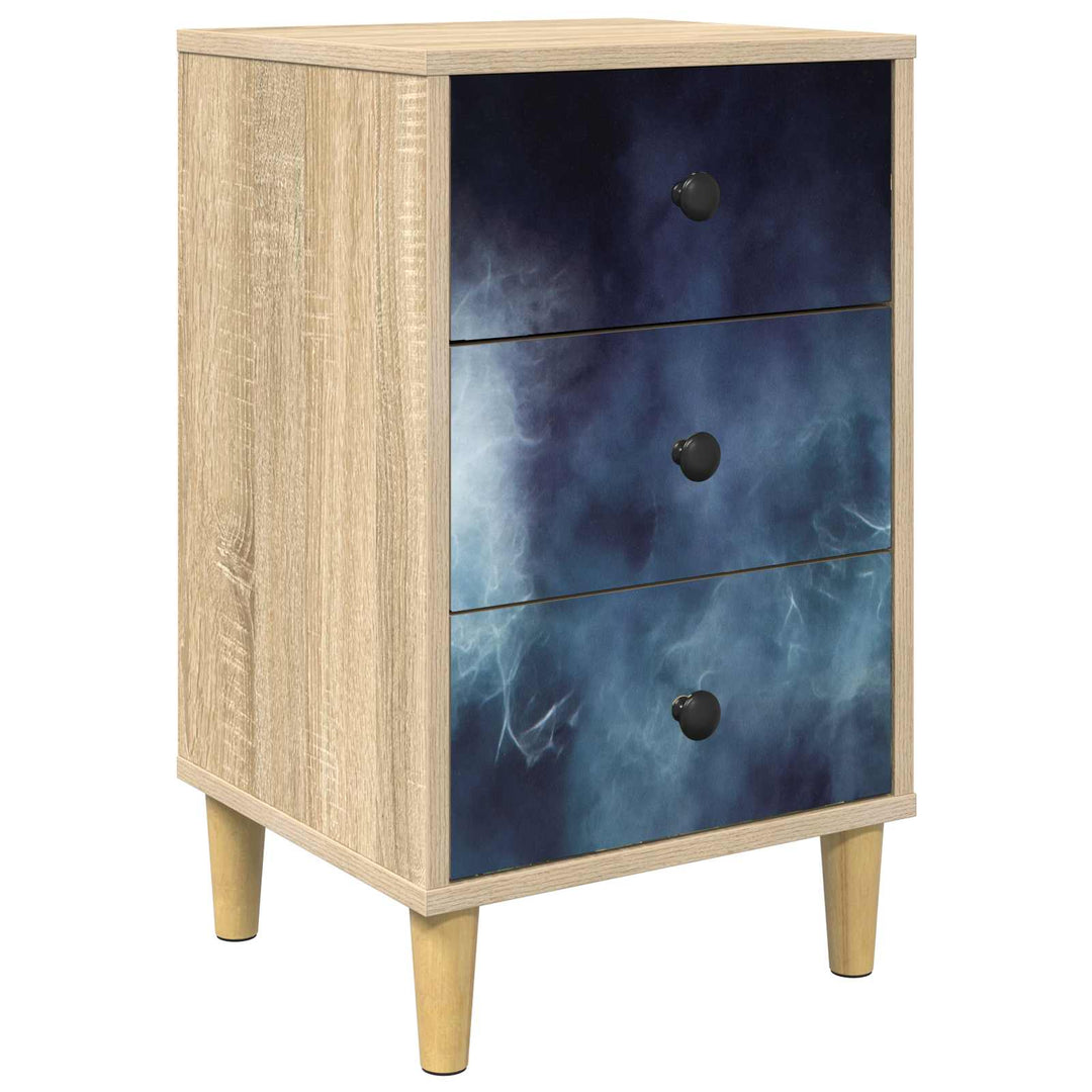 Natskab RAALTE Sonoma-eg 36 x 33 x 60 cm Konstrueret træ