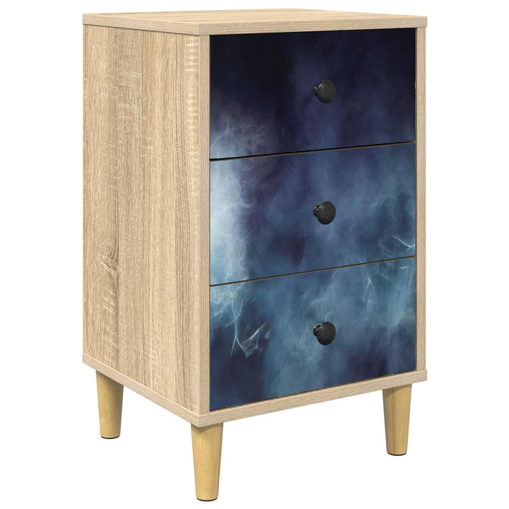 Natskab RAALTE Sonoma-eg 36 x 33 x 60 cm Konstrueret træ