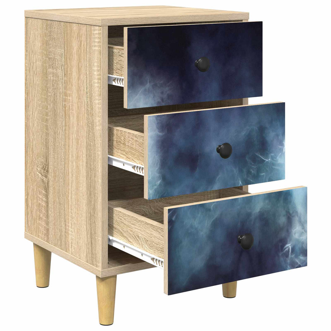 Natskab RAALTE Sonoma-eg 36 x 33 x 60 cm Konstrueret træ