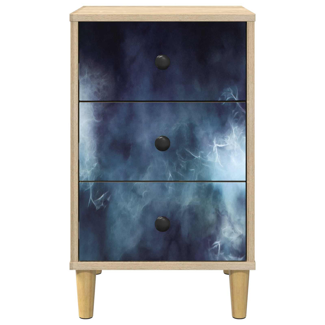 Natskab RAALTE Sonoma-eg 36 x 33 x 60 cm Konstrueret træ