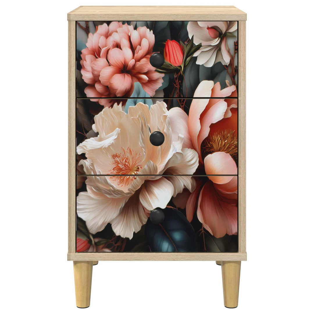 Natskab BORNE Sonoma-eg 36 x 33 x 60 cm Konstrueret træ
