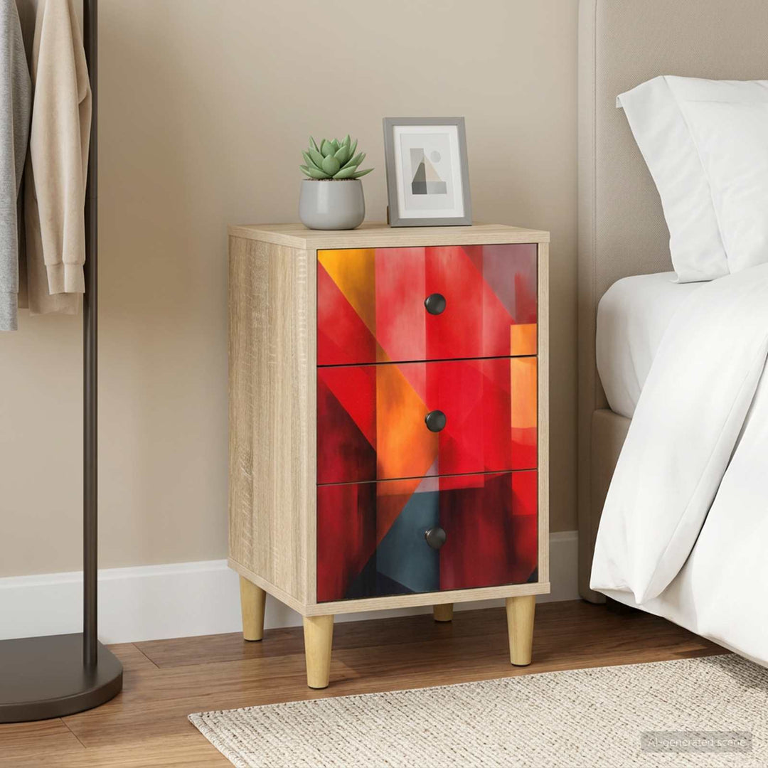 Natskab HEESCH Sonoma-eg 36 x 33 x 60 cm Konstrueret træ