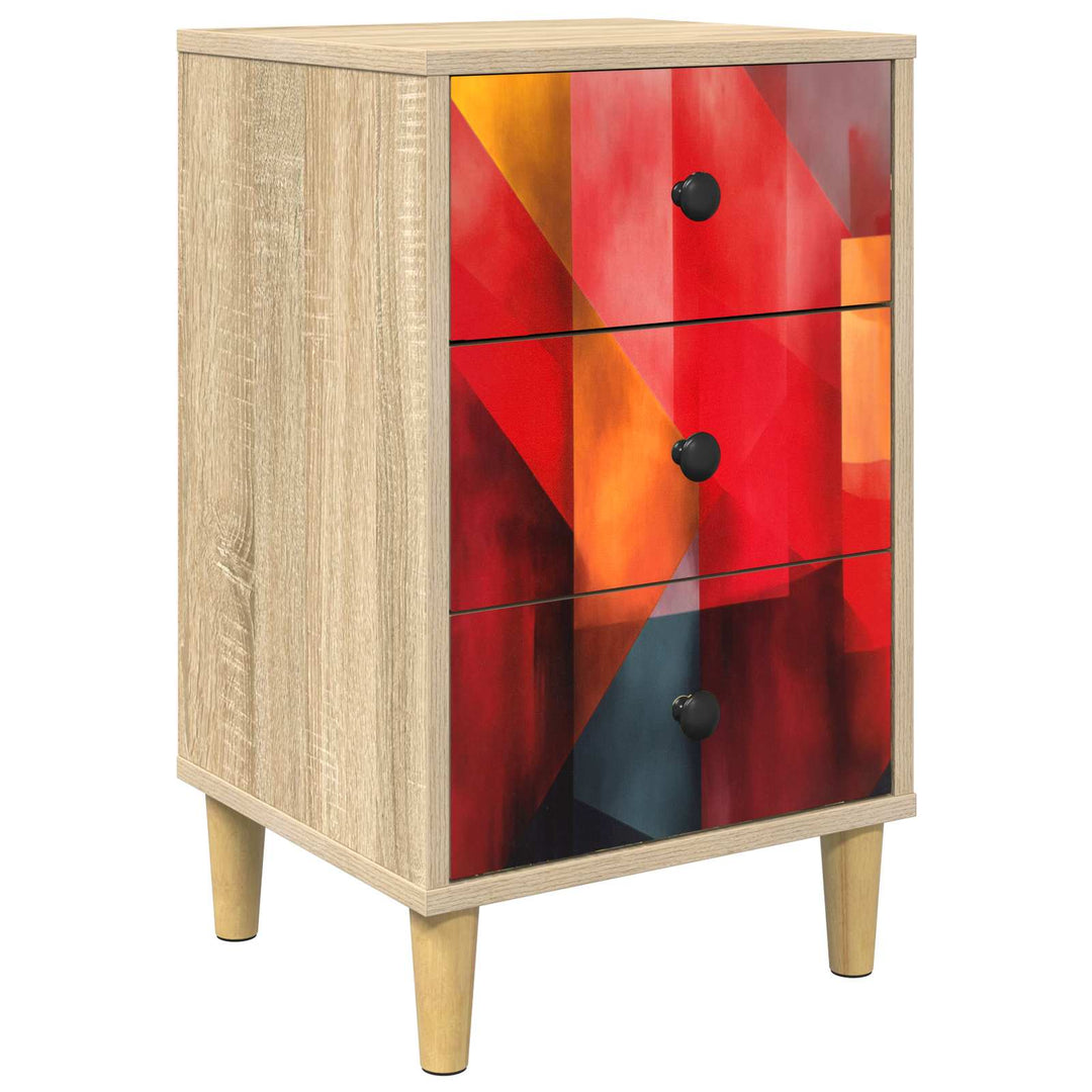 Natskab HEESCH Sonoma-eg 36 x 33 x 60 cm Konstrueret træ