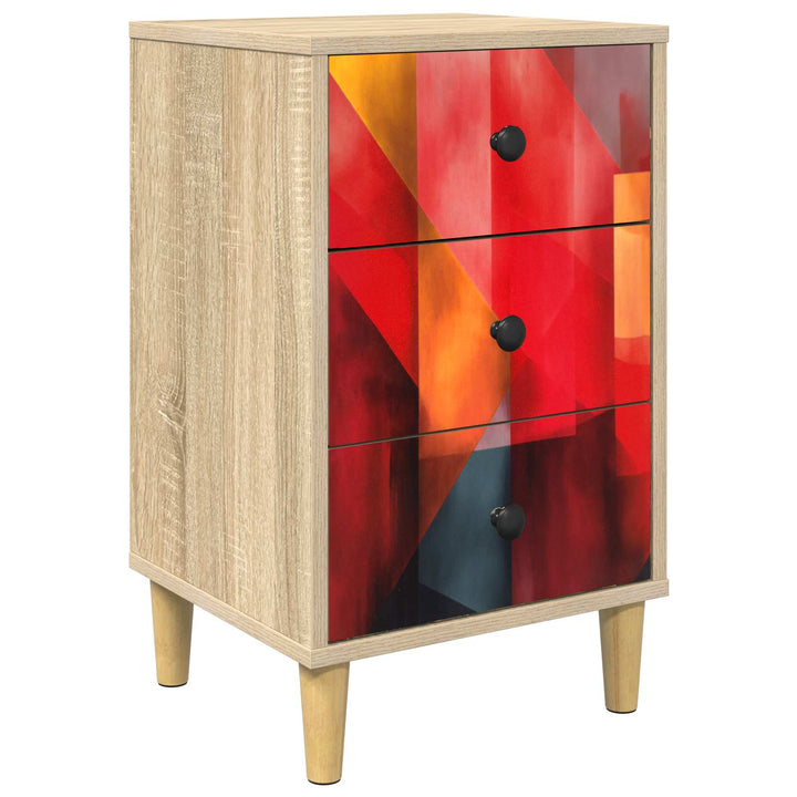 Natskab HEESCH Sonoma-eg 36 x 33 x 60 cm Konstrueret træ