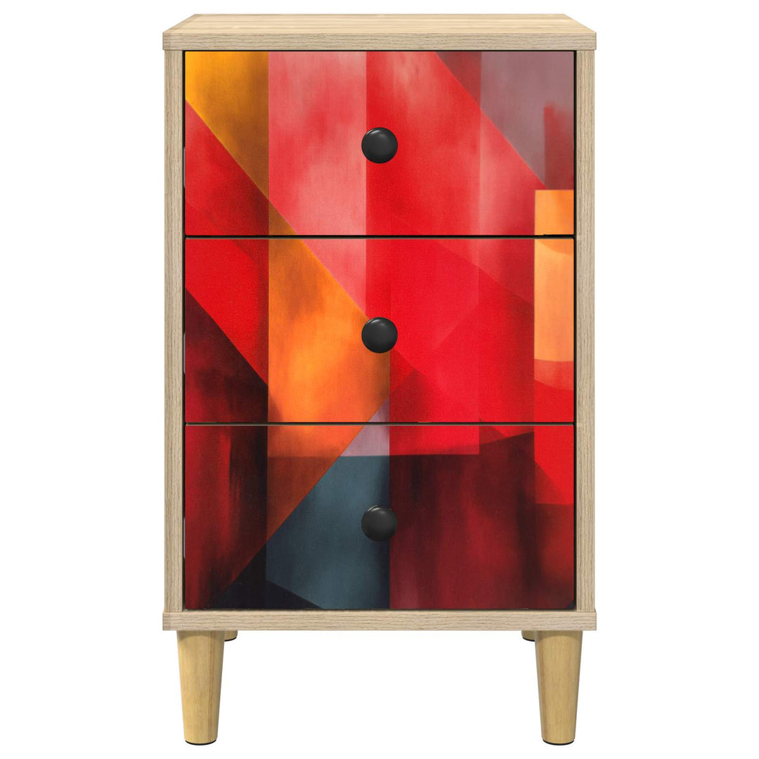 Natskab HEESCH Sonoma-eg 36 x 33 x 60 cm Konstrueret træ