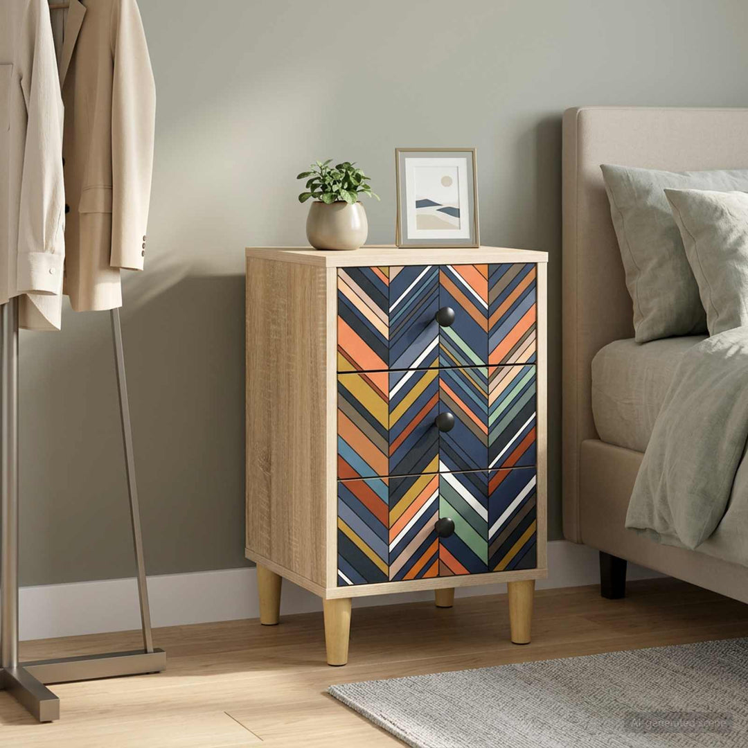 Natskab OMMEN Sonoma-eg 36 x 33 x 60 cm Konstrueret træ