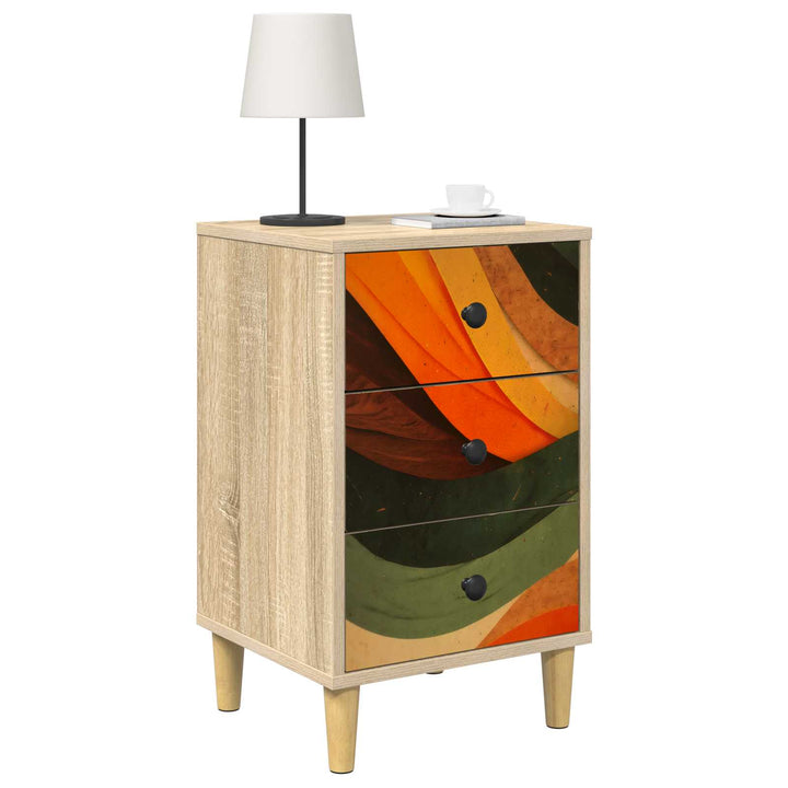Natskab BONN Sonoma-eg 36 x 33 x 60 cm Konstrueret træ