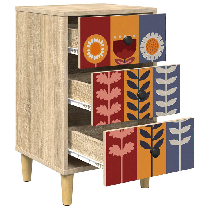 Natskab ESSEN Sonoma-eg 36 x 33 x 60 cm Konstrueret træ