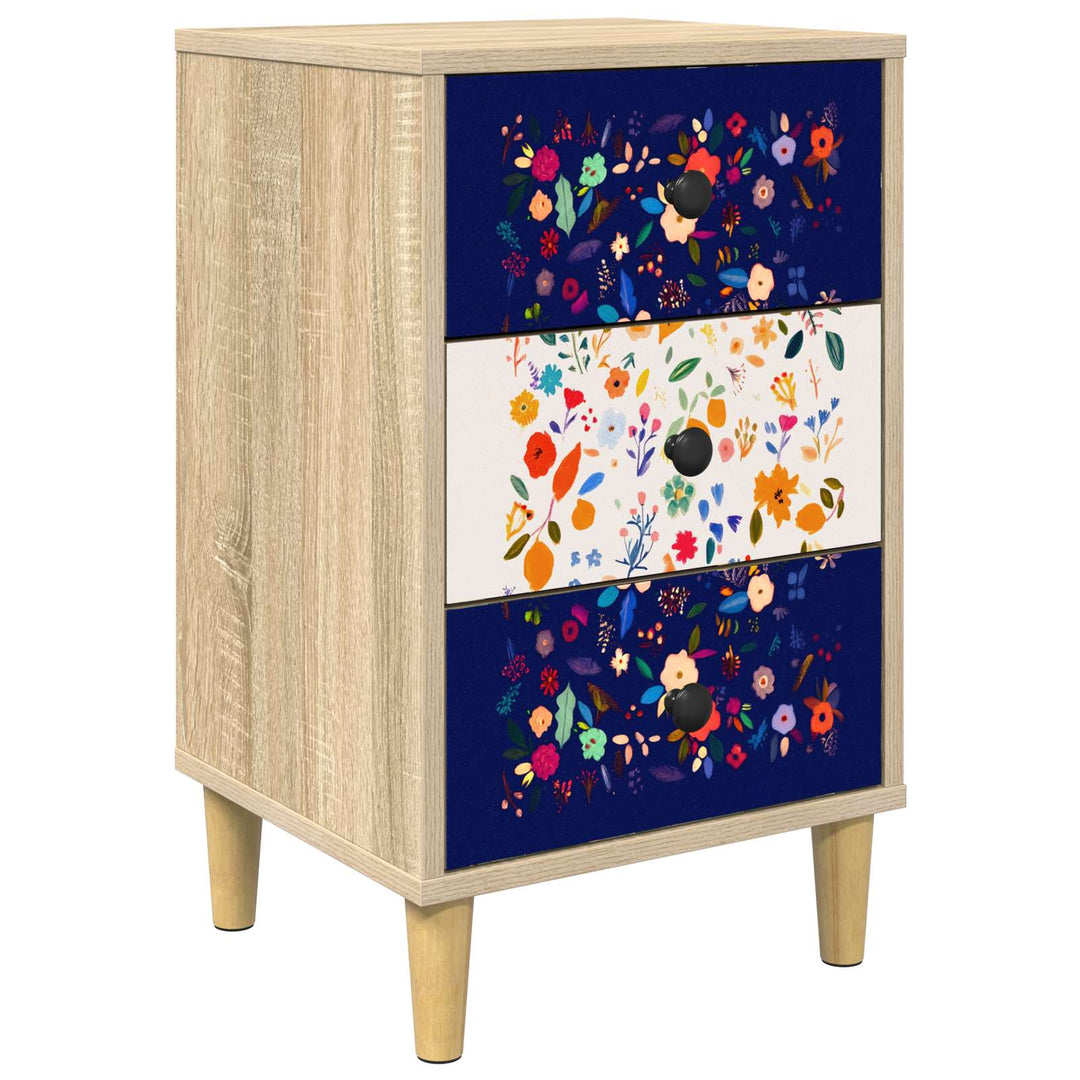 Natskab MAINZ Sonoma-eg 36 x 33 x 60 cm Konstrueret træ