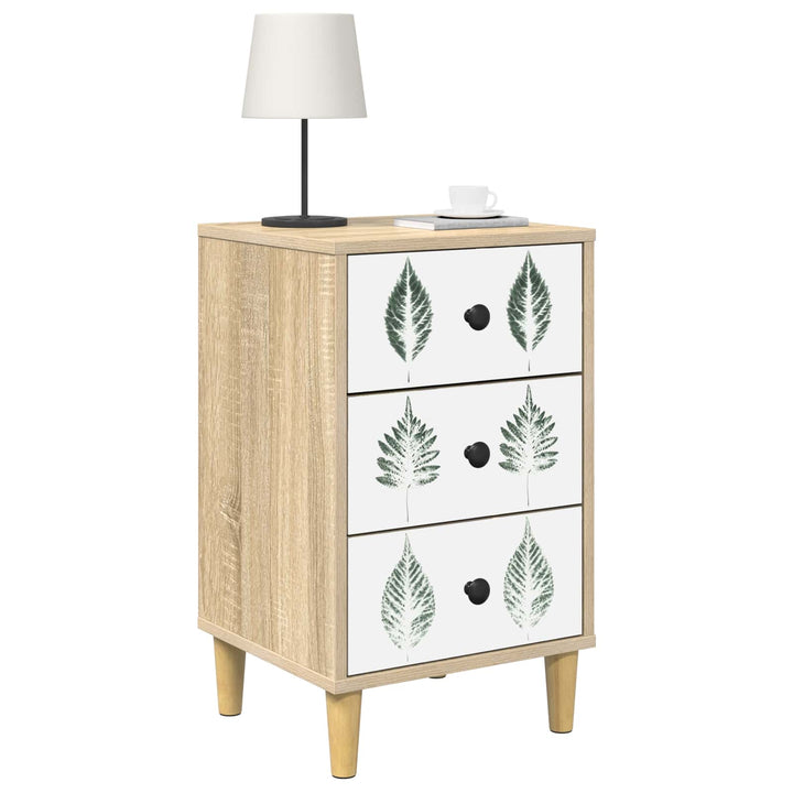 Natskab HANAU Sonoma-eg 36 x 33 x 60 cm Konstrueret træ
