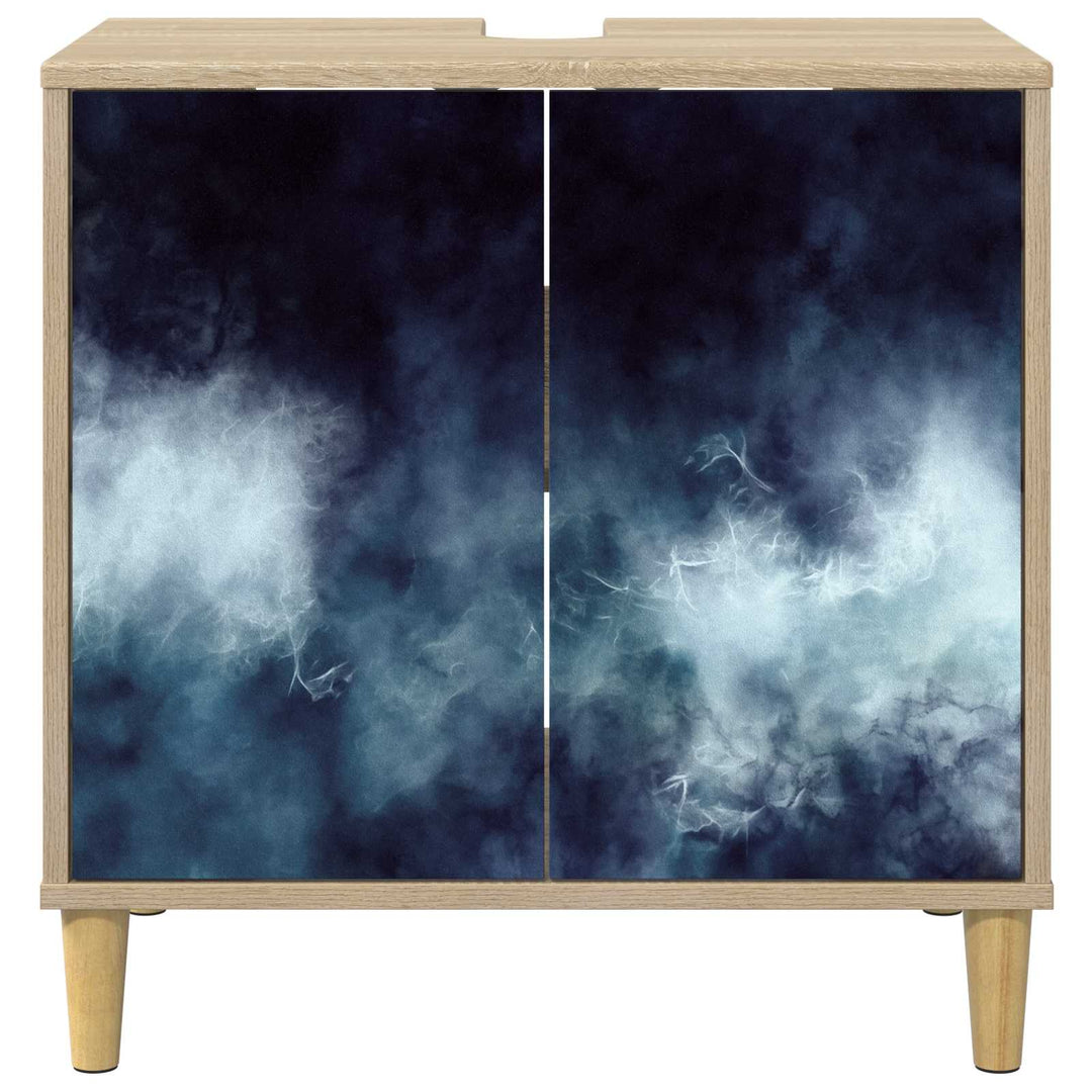 Badeværelsesskab RAALTE Sonoma-eg 60 x 40 x 60 cm