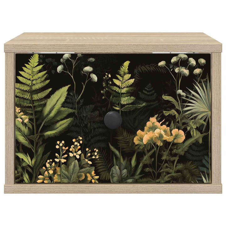 Vægmonteret natbord RHENEN 2 stk. Sonoma-eg 36 x 33 x 25 cm