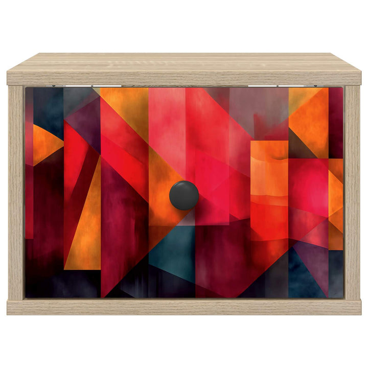 Vægmonteret natbord HEESCH 2 stk. Sonoma-eg 36 x 33 x 25 cm