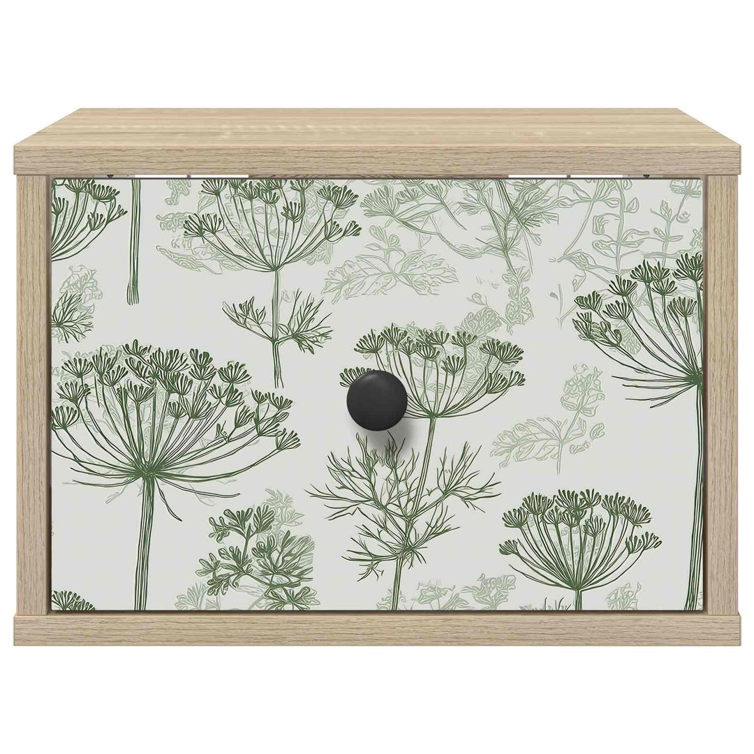 Vægmonteret natbord GOTHA Sonoma-eg 36 x 33 x 25 cm