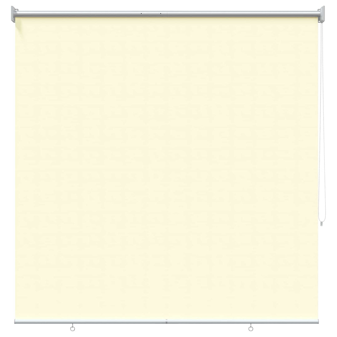 Udeterrasse Rullegardin UV Beskyttelse Cremefarvet Polyester