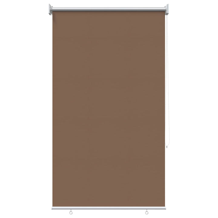 Udeterrasse Rullegardin UV Beskyttelse Gråbrun Polyester