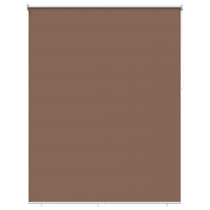 Udeterrasse Rullegardin UV Beskyttelse Gråbrun Polyester